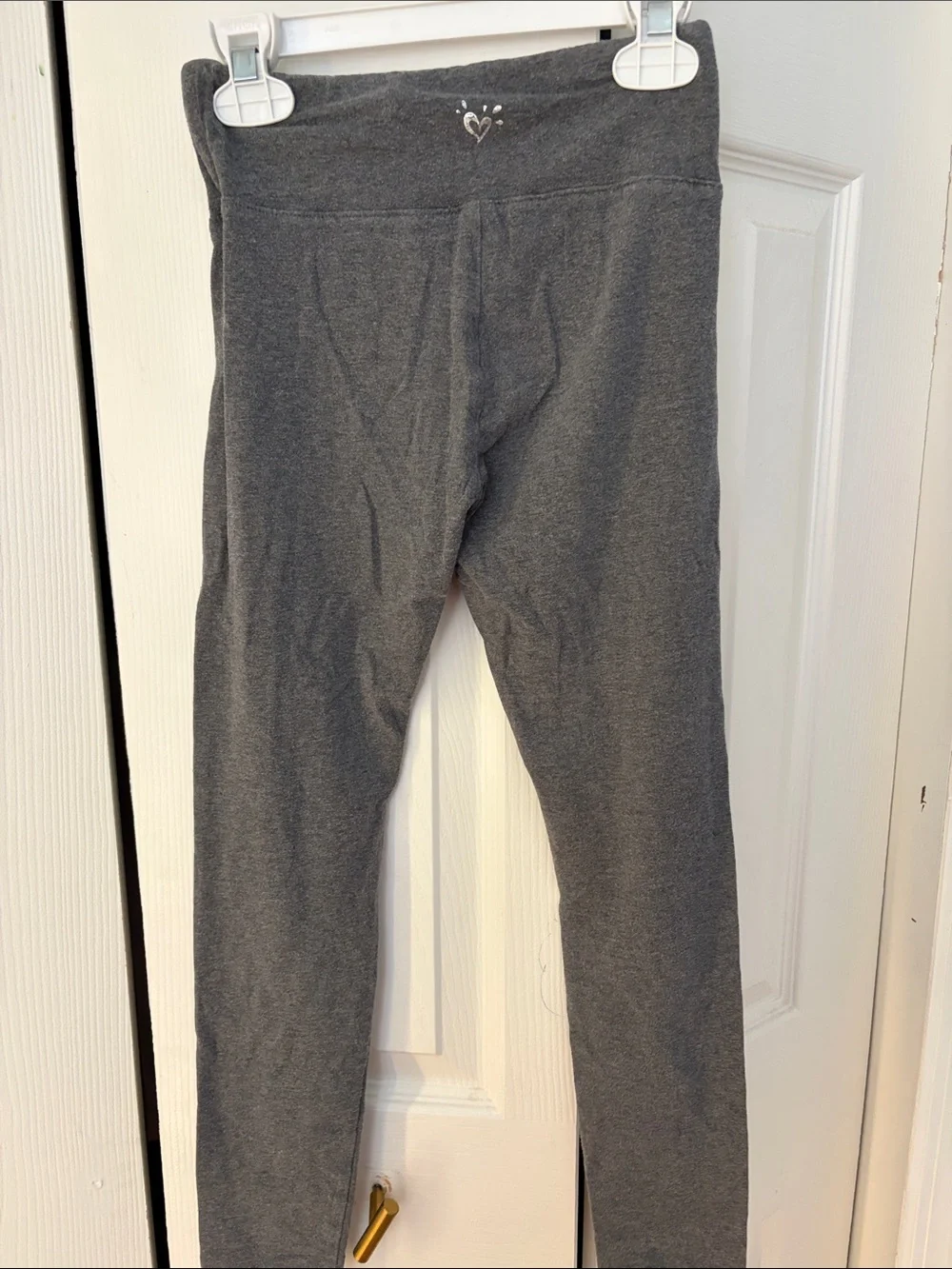 Justice Girls' Charcoal Gray Leggings